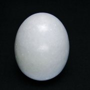漢白玉たまご 置物 [t306-2767]