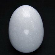 漢白玉たまご 置物 [t306-2973]