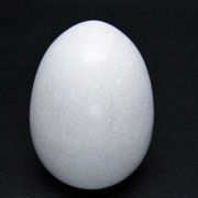 漢白玉たまご 置物 [t306-3023]