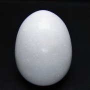 漢白玉たまご 置物 [t306-3038]