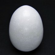 漢白玉たまご 置物 [t306-3043]