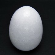 漢白玉たまご 置物 [t306-3048]