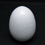 漢白玉たまご 置物 [t306-3055]