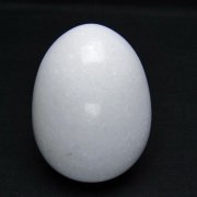 漢白玉たまご 置物 [t306-3056]
