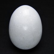 漢白玉たまご 置物 [t306-3067]
