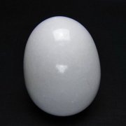 漢白玉たまご 置物 [t306-3080]