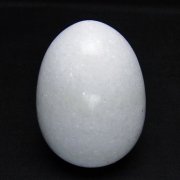 漢白玉たまご 置物 [t306-3085]