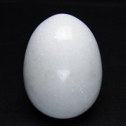 漢白玉たまご 置物 [t306-3091]