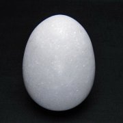 漢白玉たまご 置物 [t306-3099]