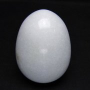漢白玉たまご 置物 [t306-3106]