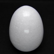 漢白玉たまご 置物 [t306-3232]