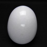 漢白玉たまご 置物 [t306-3239]