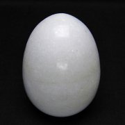 漢白玉たまご 置物 [t306-3240]