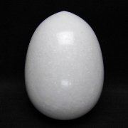 漢白玉たまご 置物 [t306-3253]