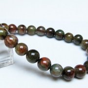 グリーンラビットヘアルチルクォーツ ブレスレット 8mm [t308-2497]