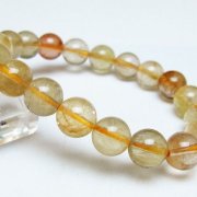 ルチル水晶 ブレスレット 10mm [t308-2627]