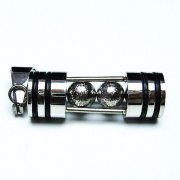 ギベオンメテオライト隕石砂時計モチーフペンダント