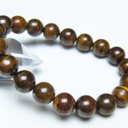 アイアンタイガーアイ ブレスレット 10mm [t31-6054]