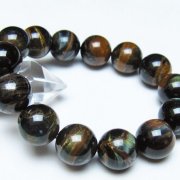 ミックスタイガーアイ ブレスレット 17mm [t31-6128]