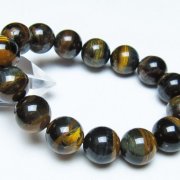 ミックスタイガーアイ ブレスレット 15mm [t31-6137]