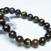 ミックスタイガーアイ ブレスレット 10mm [t31-6170]