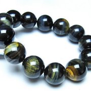 ミックスタイガーアイ ブレスレット 19mm [t31-6435]