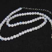 ムーンストーン ネックレス 5mm [T315-2183]