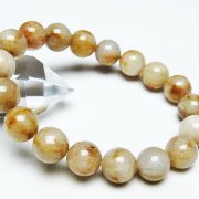 ラビットヘアールチル ブレスレット 11mm [T316-1946]