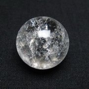 ヒマラヤ水晶 丸玉  17mm [T318-4891]