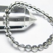 ブラックルチルクォーツ ブレスレット 6mm [T33-8144]