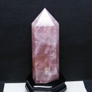 1.5Kg ローズクォーツ 六角柱[T332-5610]