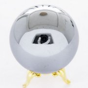 モロッコ産 水晶 笑口 丸玉 81mm [t722-984]