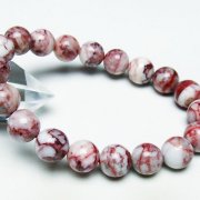 朱砂　観音天珠　シナバークォーツ(辰砂水晶) 朱砂観音天珠シナバークォーツ(辰砂水晶)