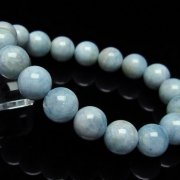 アクアマリンブレスレット12mm