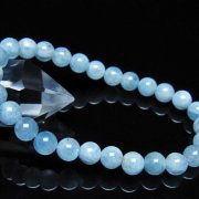 アクアマリンブレスレット7mm