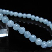 アクアマリン ブレスレット 5mm [t35-20750]