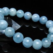 アクアマリンブレスレット12mm