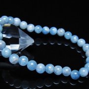 アクアマリン ブレスレット 6mm [t35-21095]