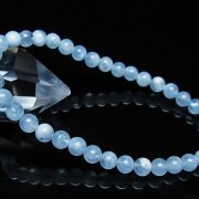アクアマリン ブレスレット 5mm [t35-21112]