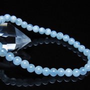 アクアマリン ブレスレット 5mm [t35-21123]