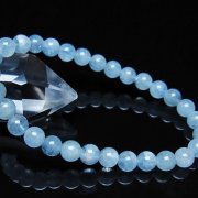アクアマリン ブレスレット 6mm [t35-21182]