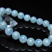 アクアマリンブレスレット10mm
