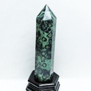 マラカイト六角柱