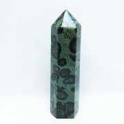 モリオン 純天然 黒水晶 六角柱 [t43-8656]