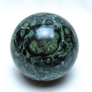 マラカイト 丸玉 68mm [t350-2120]
