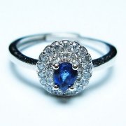 S0★特選ご奉仕★希少☆勝利を呼ぶ石【サファイア『青玉』ミラーカットブレス】❤️ 天然ブルーサファイア 1.22ct 【艶々バフトップカット】 マダガスカル