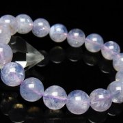 スコロライト（ラベンダークォーツ） ブレスレット 13mm [t352-1697]