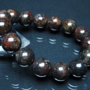 コンドライト「サハラNWA869隕石」 ブレスレット 14mm [t352-1774]