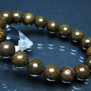 コンドライト「サハラNWA869隕石」 ブレスレット 11mm [t352-1796]