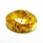 シトリン水晶 ルース[T358-2002]